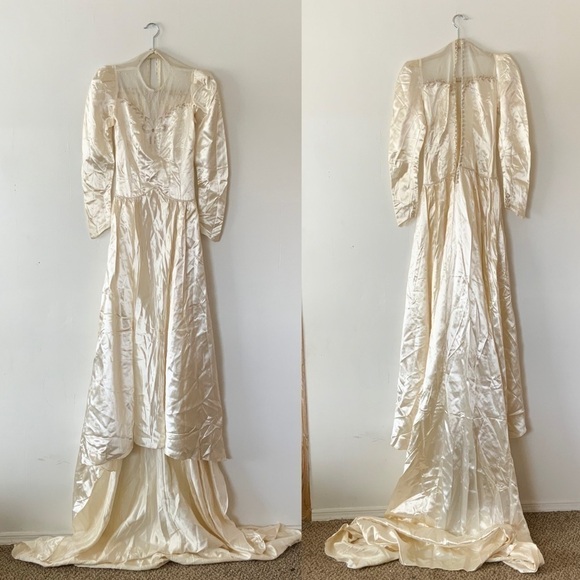 Vintage Dresses & Skirts - Vintage wedding dress